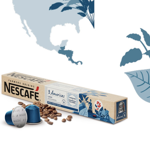 Café Cápsula Farmer Origins Americas 10 Unidade 53g Nescafe