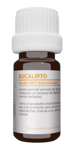 Aceite esencial de eucalipto - 11 ml – Consumo Cuidado