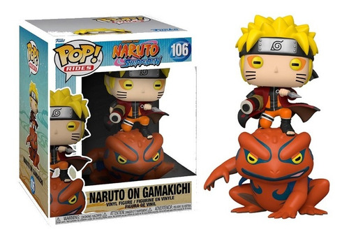 Funko Pop - Naruto Shippuden - Naruto On Gamakichi