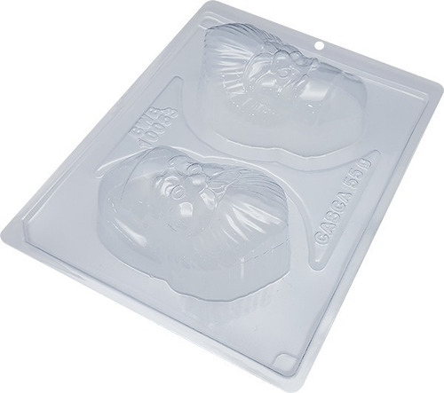 2 Moldes 3 Partes Bwb Cod 10053 Rostro De Santa Claus