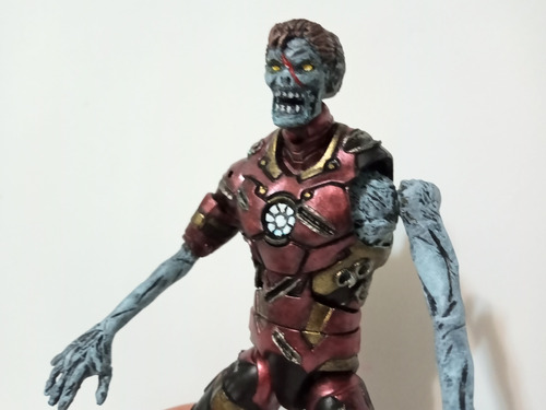 Figura Personalizada Iron Man What If Version Marvel Zombies