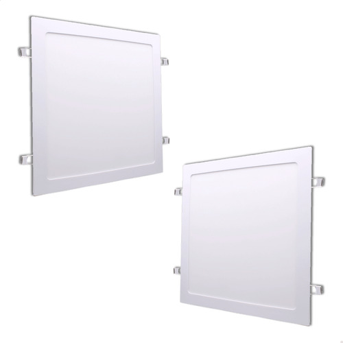 Painel Plafon Led 24w Quadrado Embutir Branco Frio 29x29 110v/220v