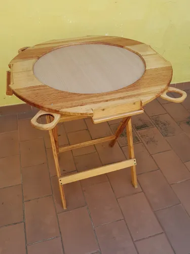 Mesa Plegable Redonda.