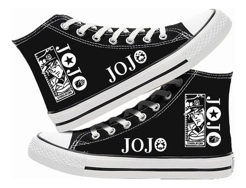 Nuevos Zapatos De Lona De Anime De Jojo's Bizarre Adventu Qq