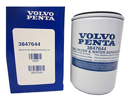 Volvo Penta Separador De Agua Y Filtro Combustible De Motor