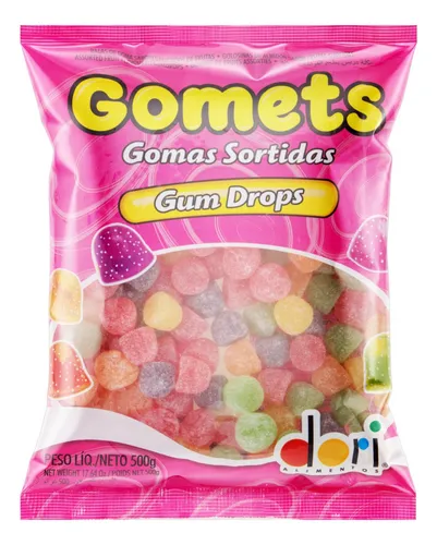 Bala Dori Gomets sortido sem glúten 500 g