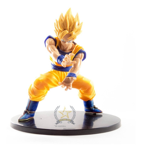 Dragon Ball Goku Ssj Lanzando Poder Golden Toys