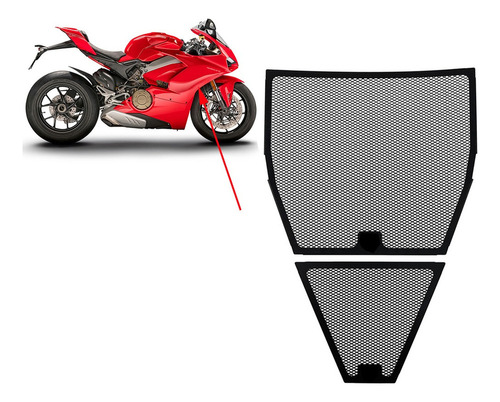 Protector De Radiador Para Ducati Streetfighter V4/ S