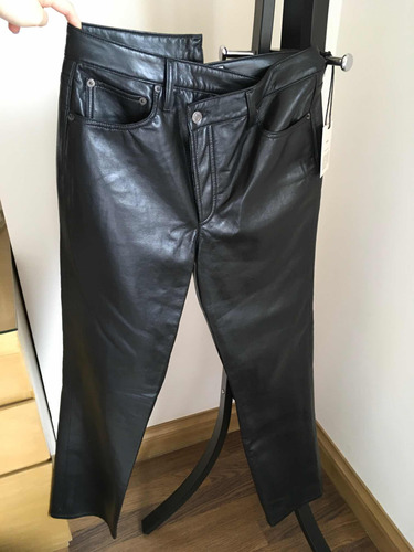 Pantalona Agolde Negro Con Etiqueta Talla 28