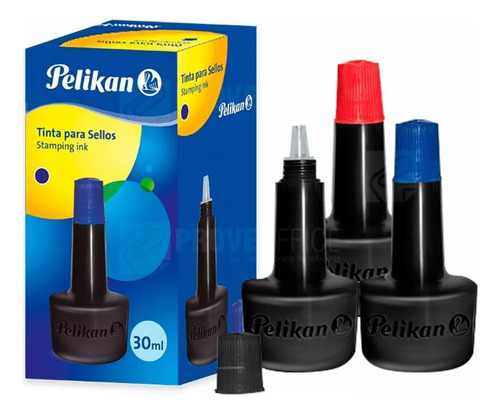 Tinta Para Sello Pelikan X 5 Unidades