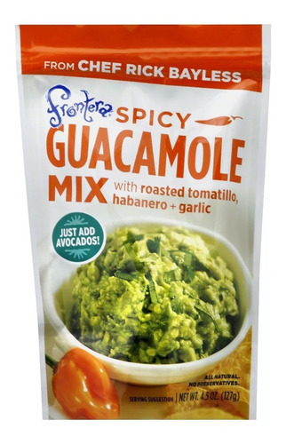 Frontera Mezcla De Condimento De Guacamole Picante