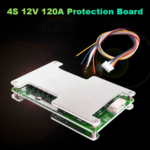 Placa De Protección 4s 12v 120a Batería De Litio Bms Li-iron