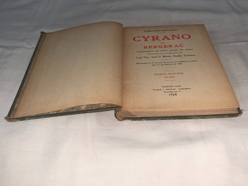 Cyrano De Bergerac - Edmundo Rostand - Farre Y Asensio