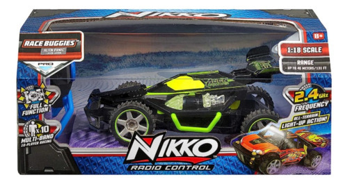 Auto Radio Control Turbo Panther Nikko Race Buggies Color Alien Panic Laser Green