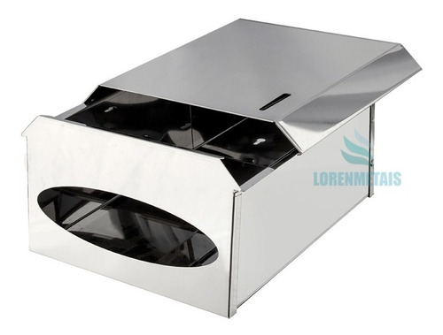 Toalheiro Ideal Papel Toalha 500 Folhas Aço Inox Dispenser