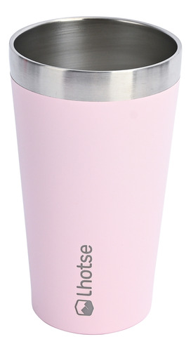 Vaso Térmico Insulado Camping 480ml Pink