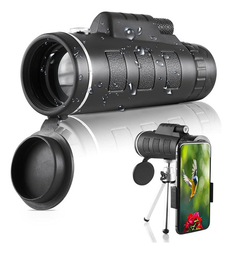 12x50 Hd Monocular Telescopio Portatilcon Prisma Bak4 X2