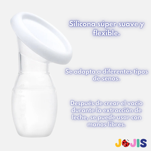 Extractor Recolector Leche Materna Manual Bebes Libre De Bpa
