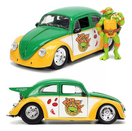 Ninja Turtles - Michelangelo & 1959 Volkswagen Drag Beetle 