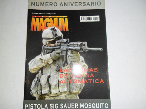 Revista Magnum 228 Pistola Sig Sauer Mosquito
