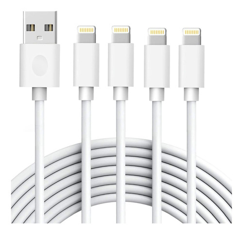  Charger   Mfi Certified  4pack 6ft Usb To Lightning Ca...