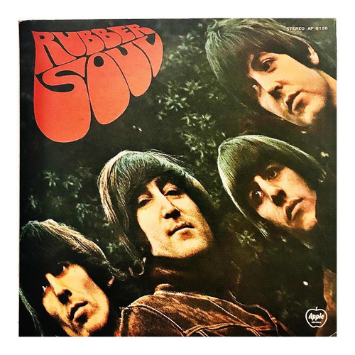 The Beatles - Rubber Soul Edición Japonesa 1972 Lp Usado