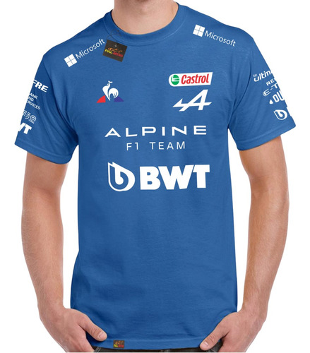 Polera-alpine-f1 Team-bwt-racing-f1 Alpine