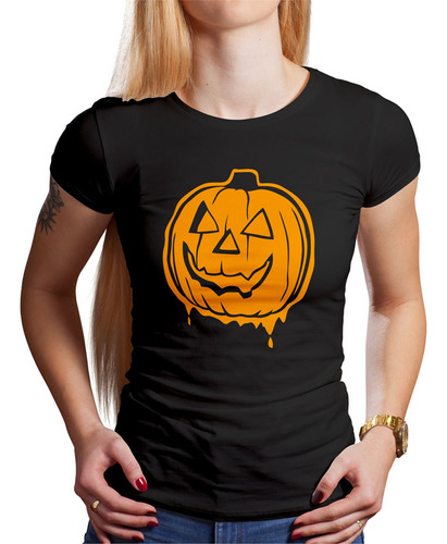 Polo Dama Halloween (d0667 Boleto.store)