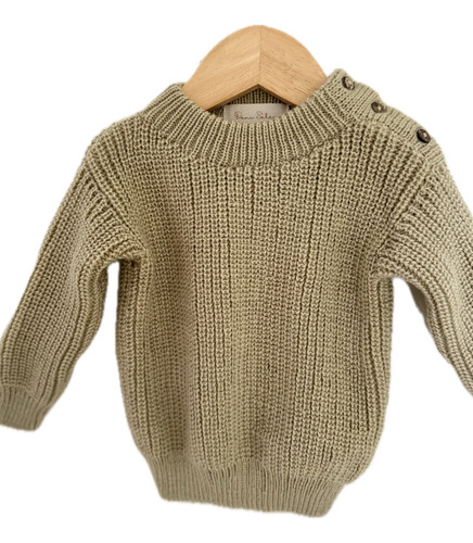 Sweater Tejido Punto Inglés Bebé 