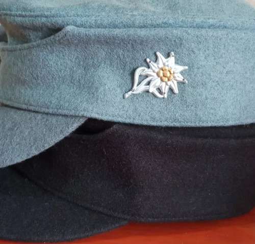 Insignia Edelweiss P/gorra Bergmütze (replica En Plástico)