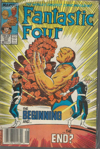 Fantastic Four 317 - Marvel - Bonellihq Cx153 K19