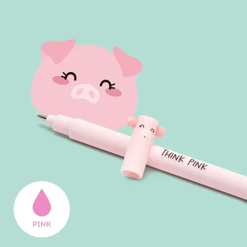 Pluma Borrable Legami, Tinta Termosensible. (varios Modelos) Color De La Tinta Cerdo, Tinta Rosa