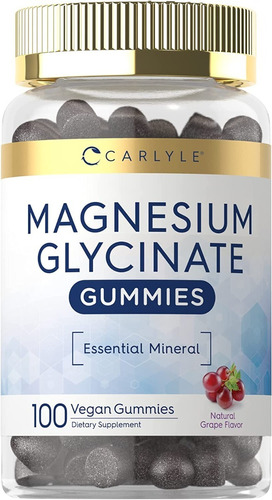 Glicinato Magnesio 100gum Carly - Unidad a $1624