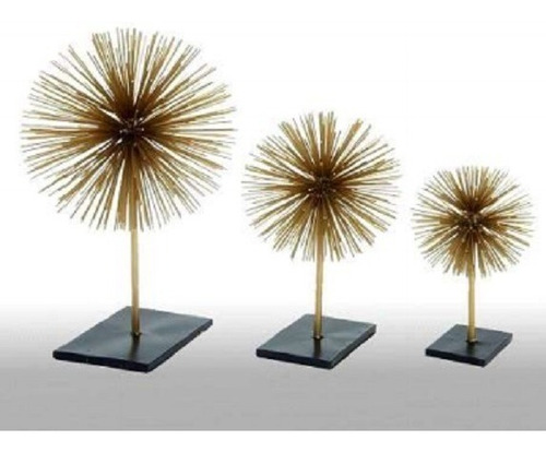 Imagen 1 de 2 de Centro De Mesa - Set X 3 - Metal