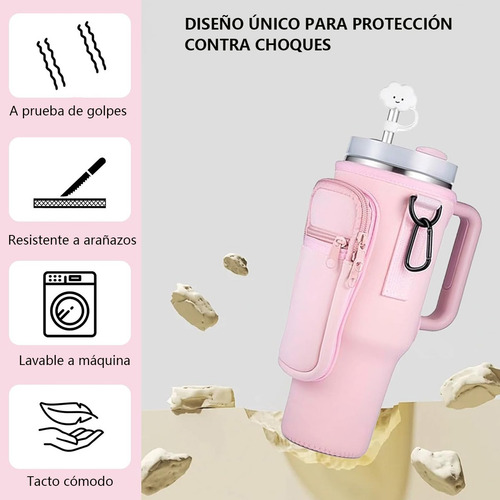 Funda Bolsa Para Termo Stanley 40oz Botellas Agua Con Correa