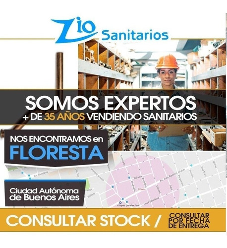 Mesada De Cocina Acero 1.20x61 Bacha Simpl Johnson Izquierda