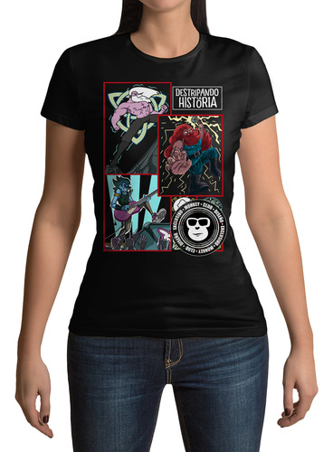 Playera Destripando La Historia Dioses Nordicos &0032cv