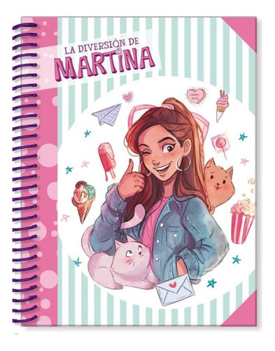 Libreta De La Diversión De Martina (rosa) - Martina D Antioc