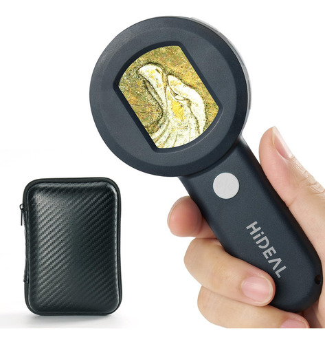 // Lupa Digital Microscope Hideal Hp30 100x Usb