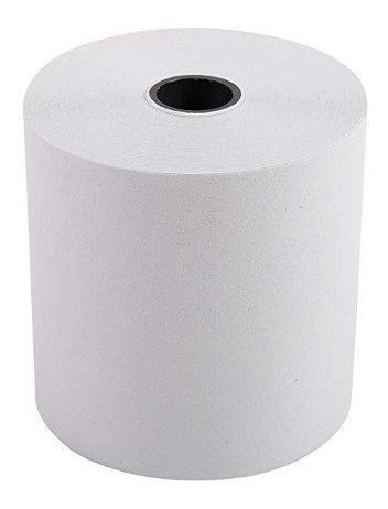 Rollo De Paple Térmico 80 X 65 Mm Blanco Paq/10 Und