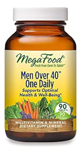 Megafood Men's 40+ One Daily - Multivitamin & Mineral Supple