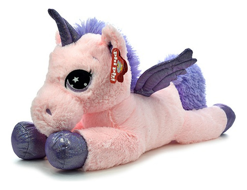 Peluche Unicornio Echado Con Alas 90cm - Phi Phi Toys