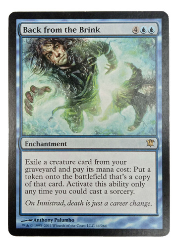 Carta Magic Back From The Brink [innistrad] Mtg Enchantment