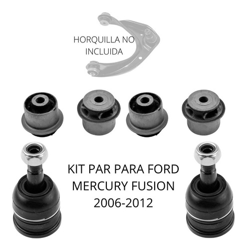 Kit Bujes Y Par Rotulas Para Ford Mercury Fusion 2006-2012
