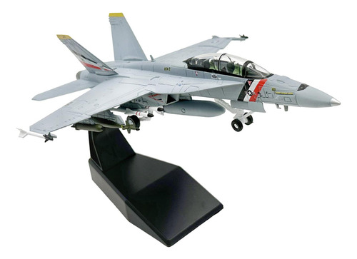 1/100 Escala F/a 18 Jet Aircraft Diecast Modelo Para Tv