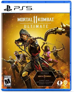 Mortal Kombat 11: Ultimate Edition Ps5 Fisico Incluyes Dlcs