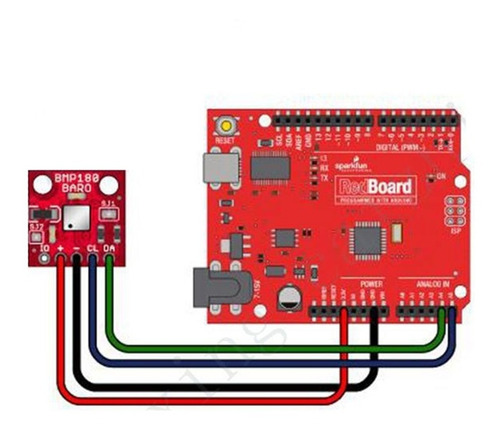 Sensor Digital Presión Barométrica Gy-68 Bmp180 Arduino