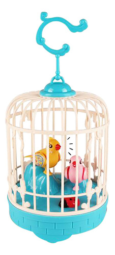 Jaula De Pájaros E Kid Toy Para Niños, Electrónica Interacti