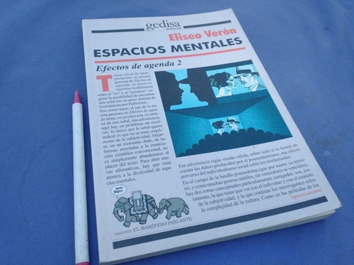 Libro Eliseo Veron Espacios Mentales Efectos De Agenda 2