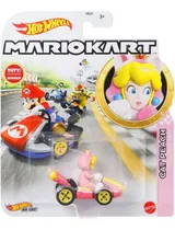 Comprar  Hot Wheels Mario Kart Cat Peach Con Standard Kart 1:64